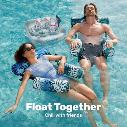 SunDrift FloatBar™ — Floating Drink Station